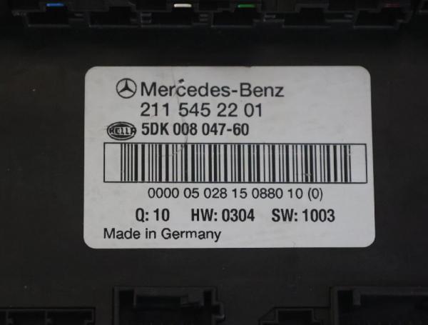 Sicherungskasten 2115452201 Mercedes E-KLASSE S211