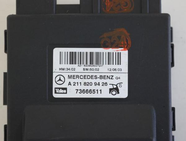 Steuergerät Karosserie 2118209426 Mercedes E-KLASSE S211