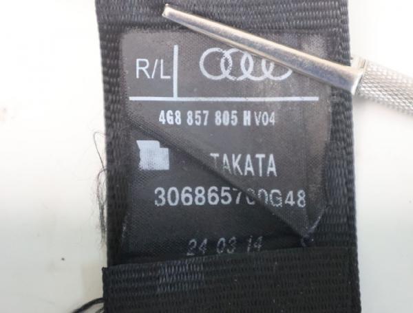 Sicherheitsgurt hinten links 4G8857805H Audi A6 Avant C7