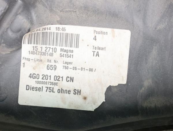 Kraftstofftank 4G0201060BJ Audi A6 Avant C7