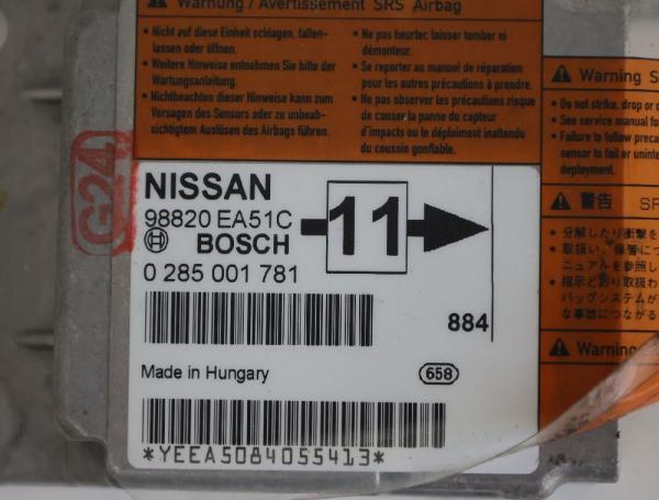 Steuergerät Aufprallsensor 98820EA51C Nissan PATHFINDER R51