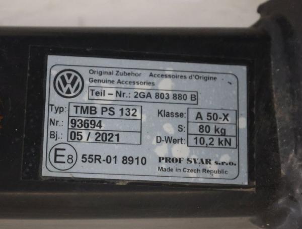 Anhängerkupplung abnehmbar 2GA803880B VW T-ROC A11