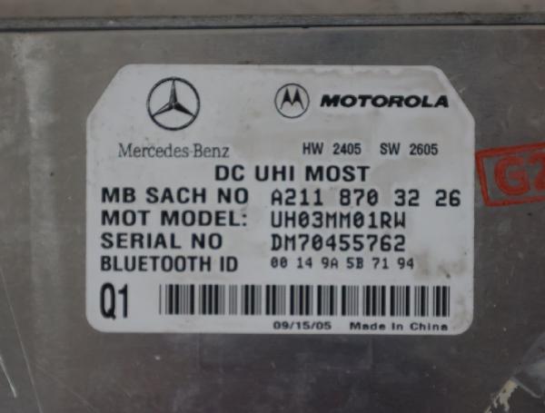 Steuergerät sonstige 2118703226 Mercedes SLK R171