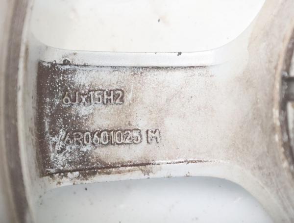 Felge Alu/Leichtmetall hinten rechts 6R0601025M VW POLO 5 6R