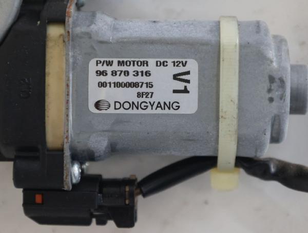 Fensterheber elektrisch vorn links 96870316 Chevrolet AVEO