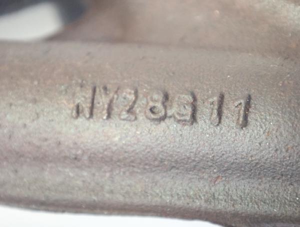Abgaskrümmer 96416307 Chevrolet AVEO