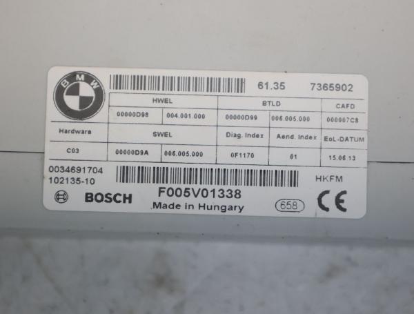 Steuergerät Karosserie 61357365902 BMW 7er F01