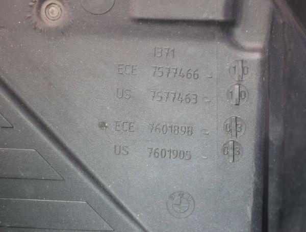 Luftfiltergehäuse 7577466 BMW 7er F01
