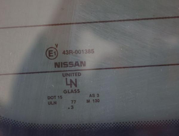 Heckscheibe 43R001385 Nissan NAVARA D40