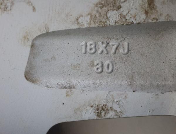 Felge Alu/Leichtmetall hinten rechts 403005X60B Nissan NAVARA D40