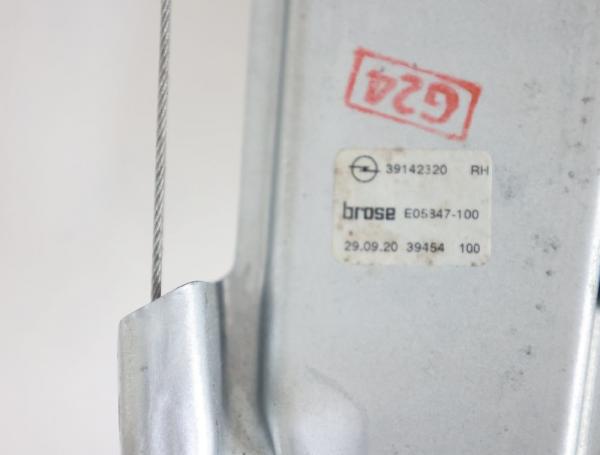 Fensterheber elektrisch hinten rechts 39142320 Opel ASTRA K Sports Tourer