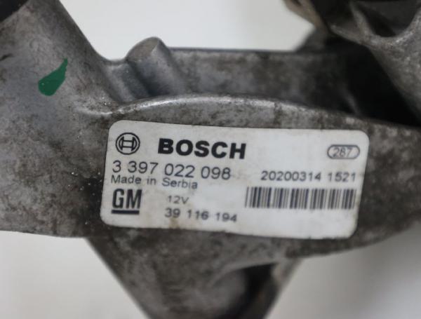 Scheibenwischermotor vorn 39116194 Opel ASTRA K Sports Tourer