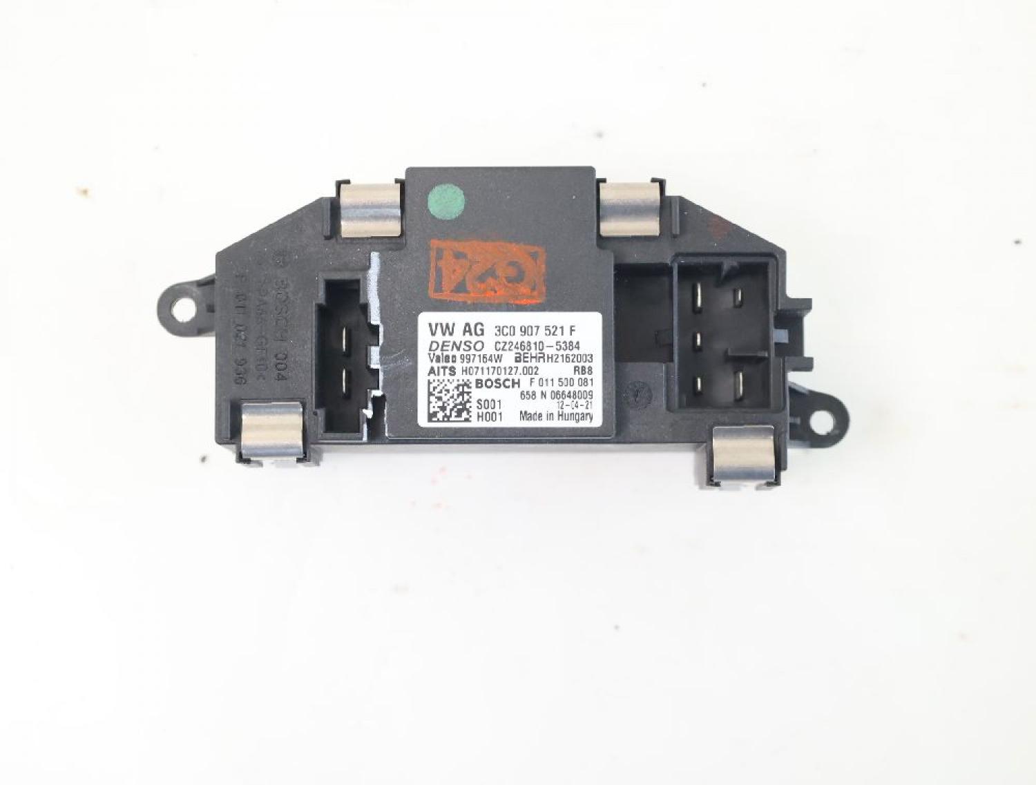 Heizgebläsevorwiderstand 3C0907521F VW GOLF 6 Variant