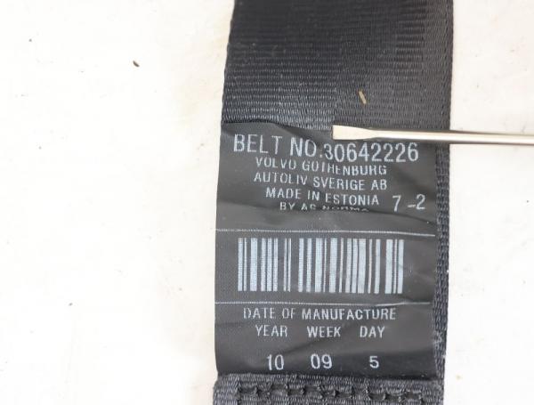Sicherheitsgurt hinten links 30642226 Volvo C30