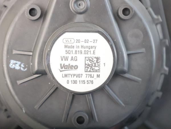 Heizgebläsemotor 5Q1819021E VW GOLF 7 VARIANT