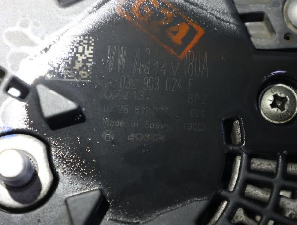 Lichtmaschine 03L903024F VW PASSAT Variant 36