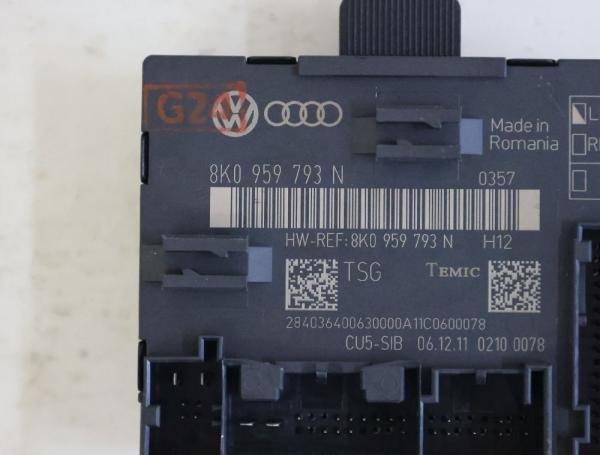 Steuergerät Karosserie 8K0959793N Audi Q5 8R