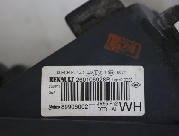 Scheinwerfer rechts 260106928R Renault SCENIC 3 JZ
