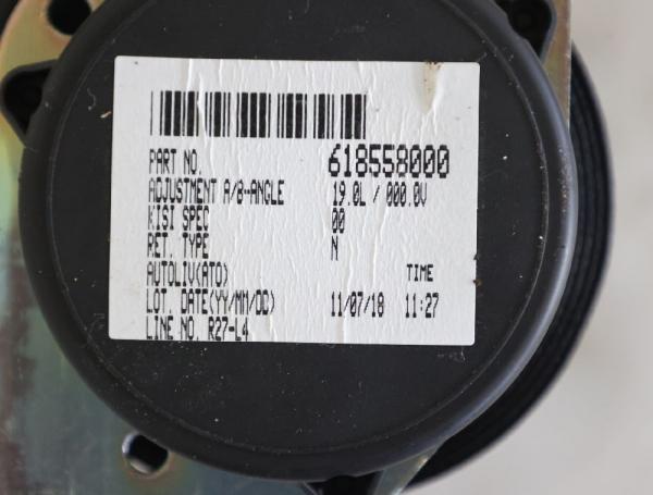 Sicherheitsgurt hinten links 618558000 Toyota VERSO S P12