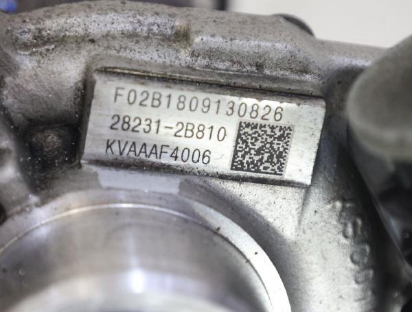 Turbolader 282312B810 Hyundai TUCSON 3 TL
