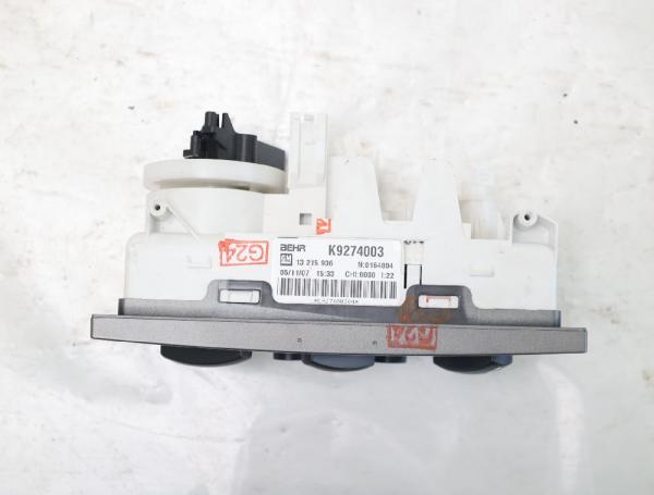 Klimabedienteil 13215936 Opel MERIVA A
