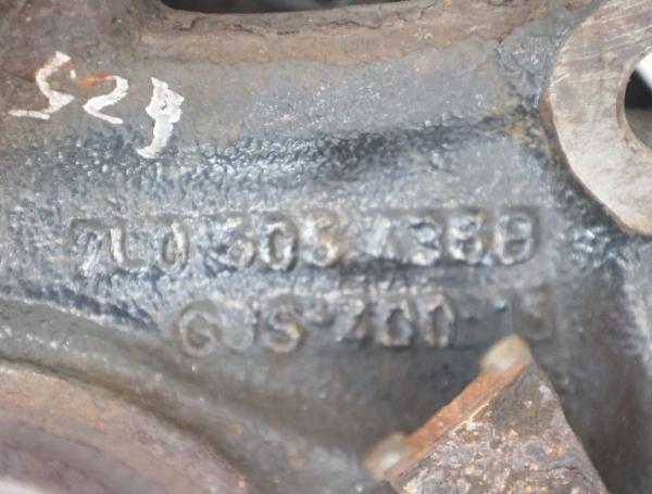 Achsschenkel hinten rechts 95533161220 Porsche CAYENNE 9PA