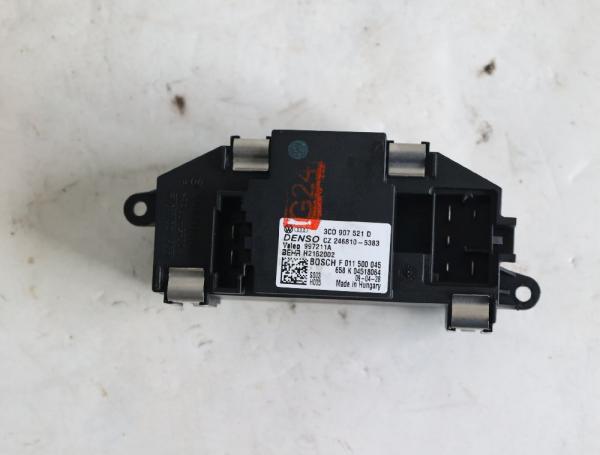 Heizgebläsevorwiderstand 3C0907521D Audi A3 SPORTBACK 8PA