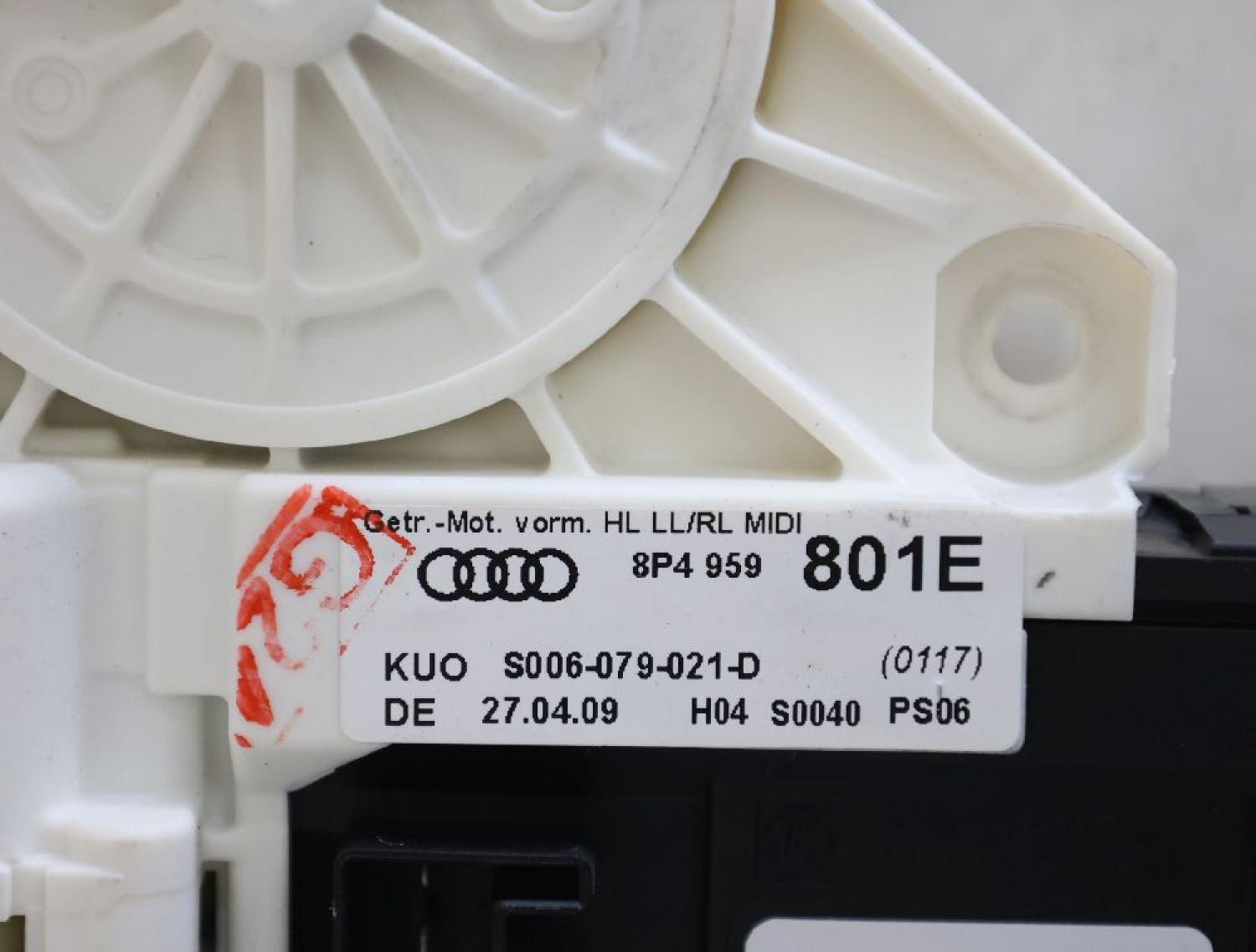 Fensterheber-Motor hinten links 8P4959801E Audi A3 SPORTBACK 8PA