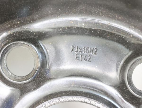 Felge Stahl vorn links 8E0601027D Audi A4 B7 EC