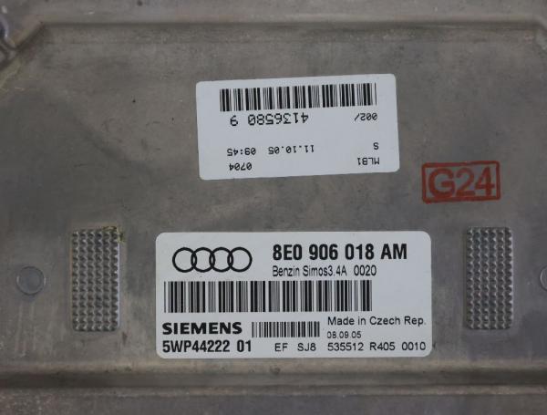 Steuergerät Motor 8E0906018AM Audi A4 B7 EC