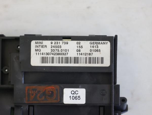Schalter sonstige 9231739 MINI COOPER D R56