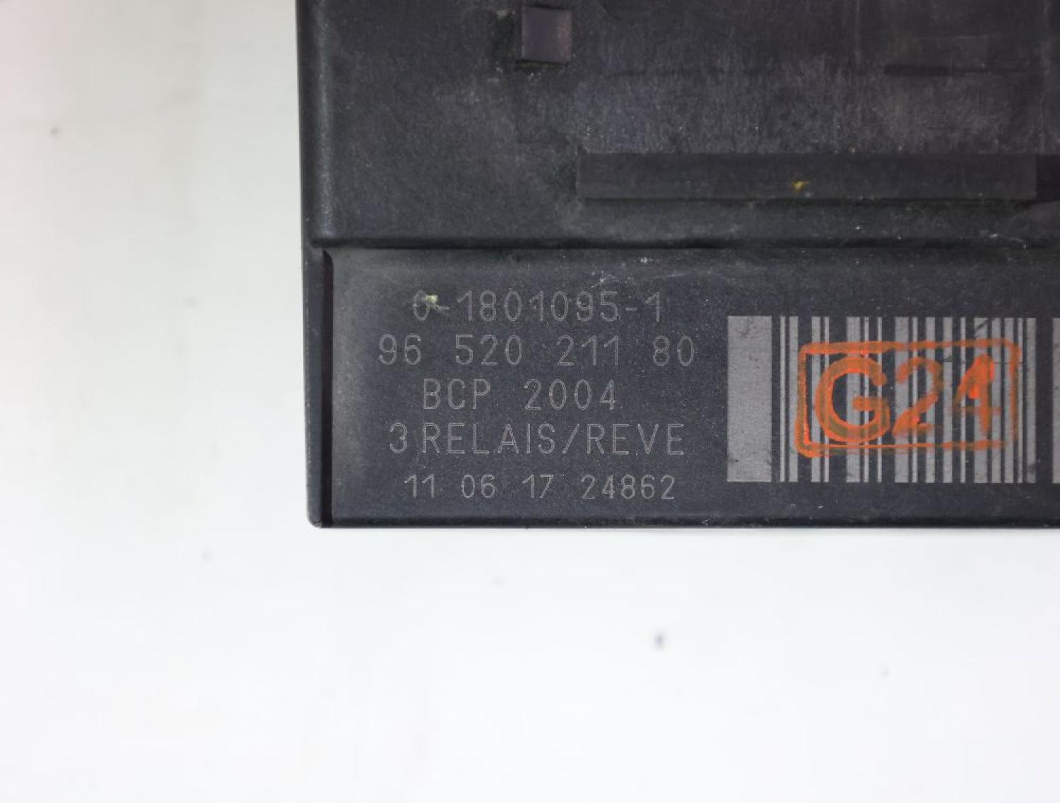 Relais 9652021180 Citroen C5 Break RW