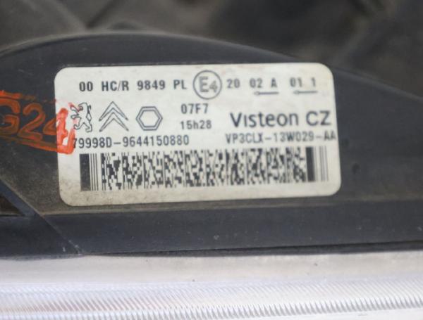 Scheinwerfer rechts 9644150880 Citroen BERLINGO 1