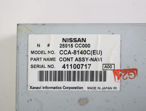 Navigationssystem 25915CC000 Nissan MURANO 1 Z50