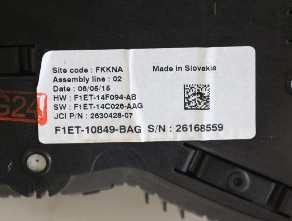 Kombiinstrument F1ET10849BAG Ford FOCUS 3 Turnier