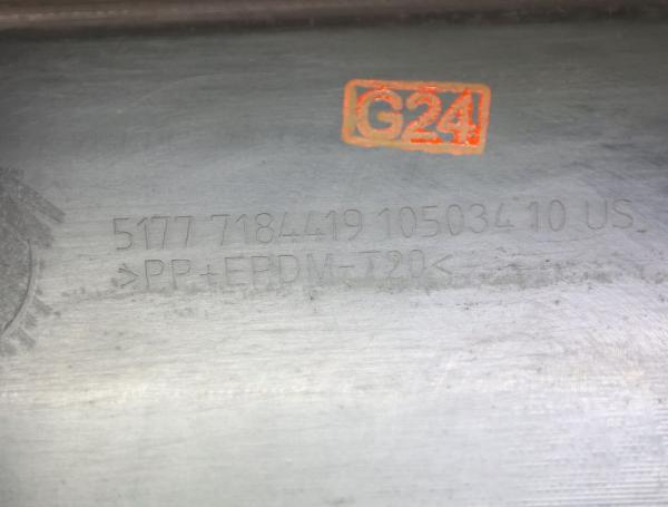 Schwellerverkleidung 51777184419 BMW X6 E71
