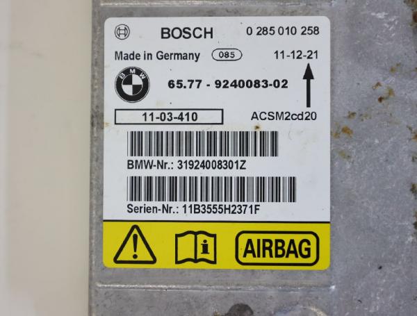 Steuergerät Aufprallsensor 65779240083 BMW X6 E71