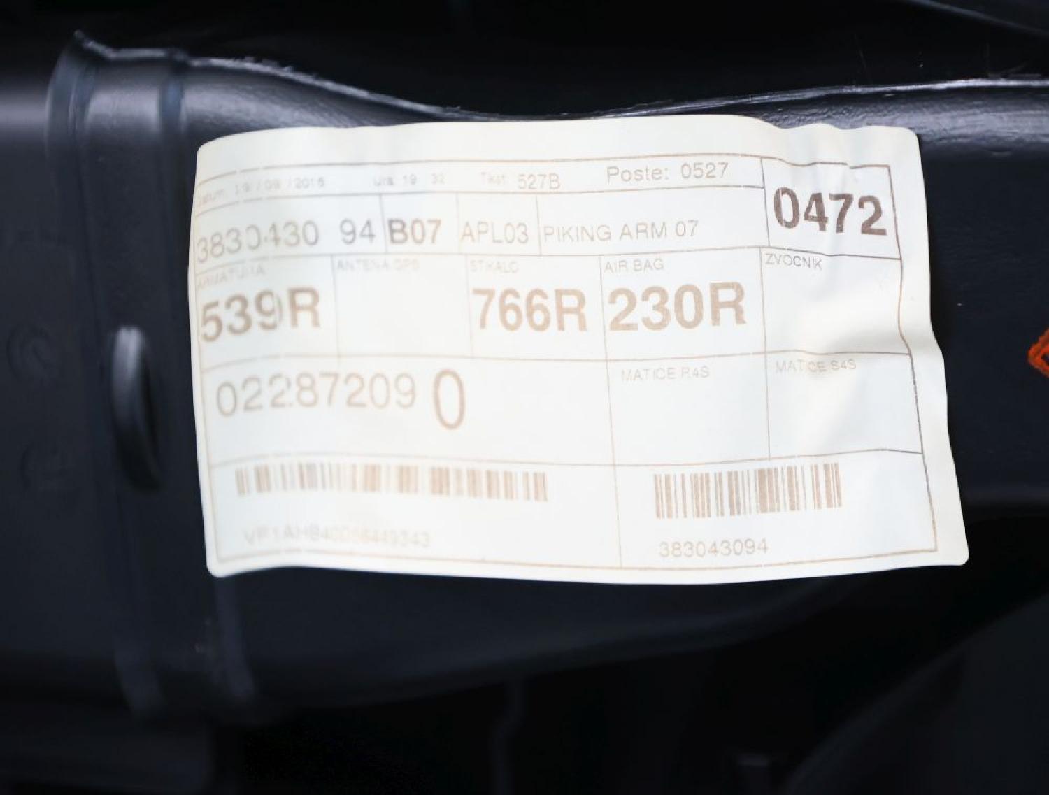 Armaturenbrett 681005539R Renault TWINGO 3