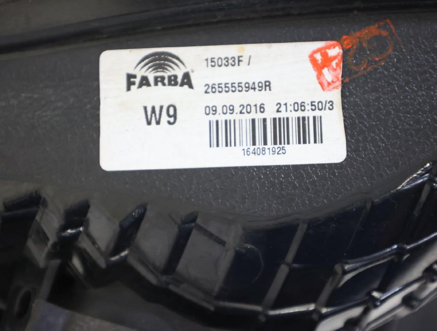 Rückleuchte links 265555949R Renault TWINGO 3