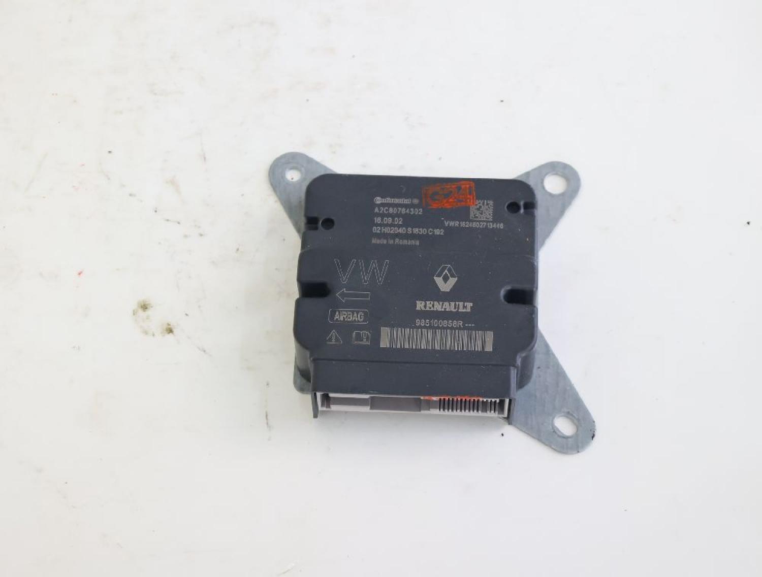 Steuergerät Aufprallsensor 985100858R Renault TWINGO 3