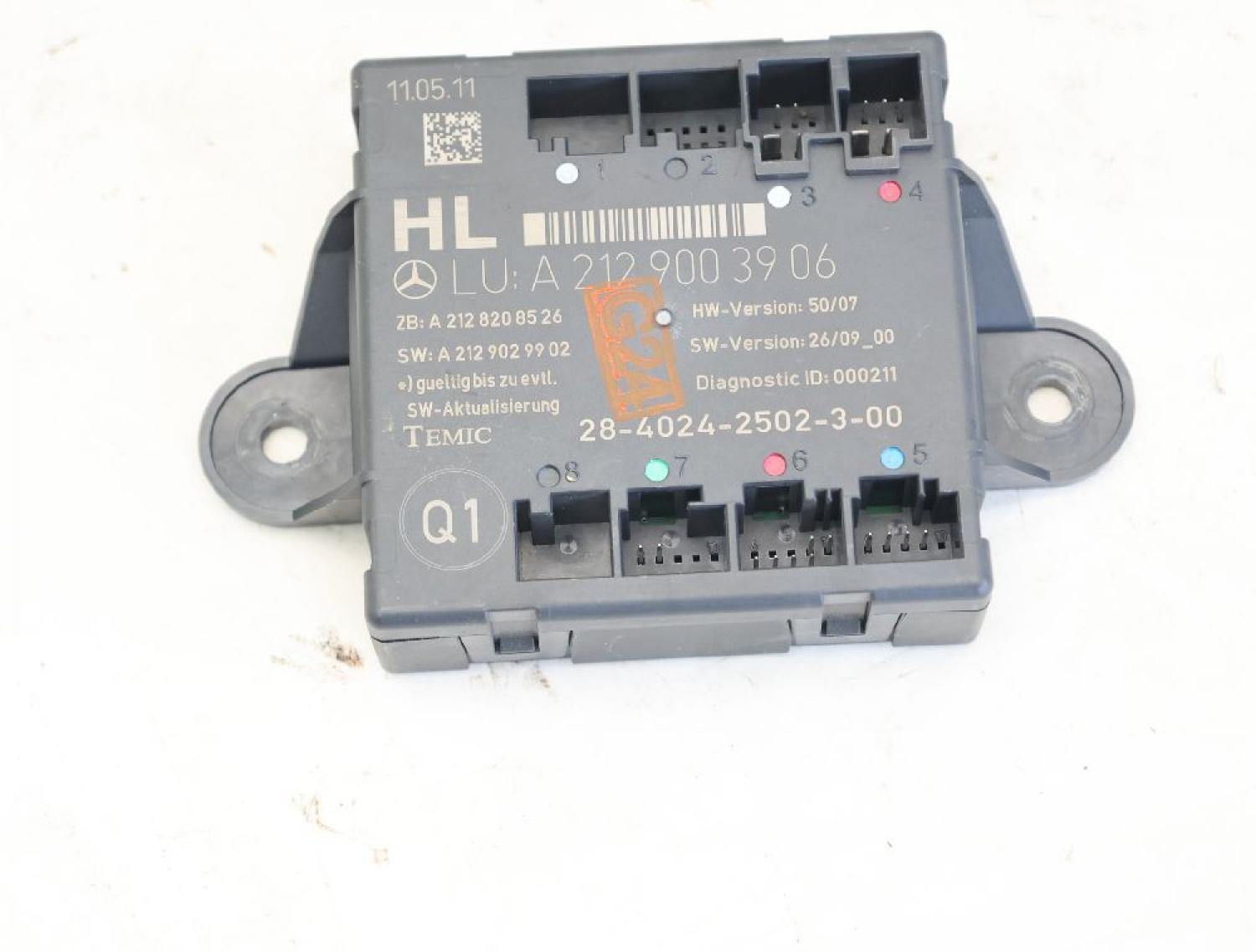 Steuergerät Karosserie 2129003906 Mercedes C-KLASSE S 204