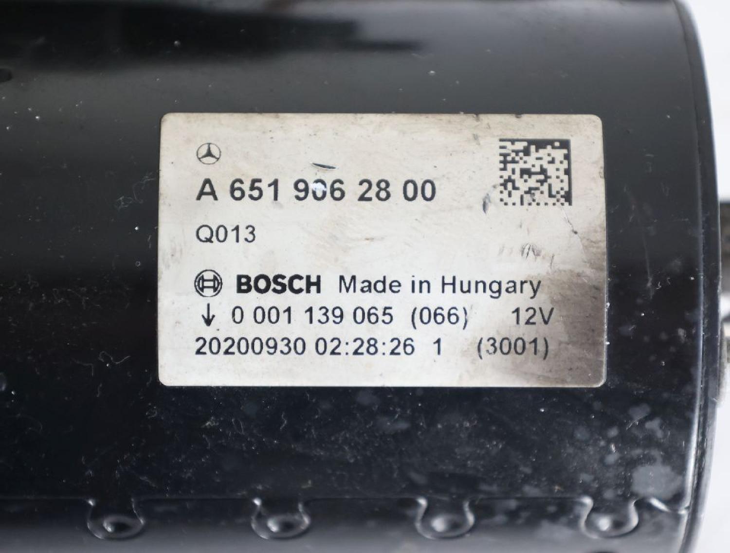 Anlasser 6519062800 Mercedes C-KLASSE S 204
