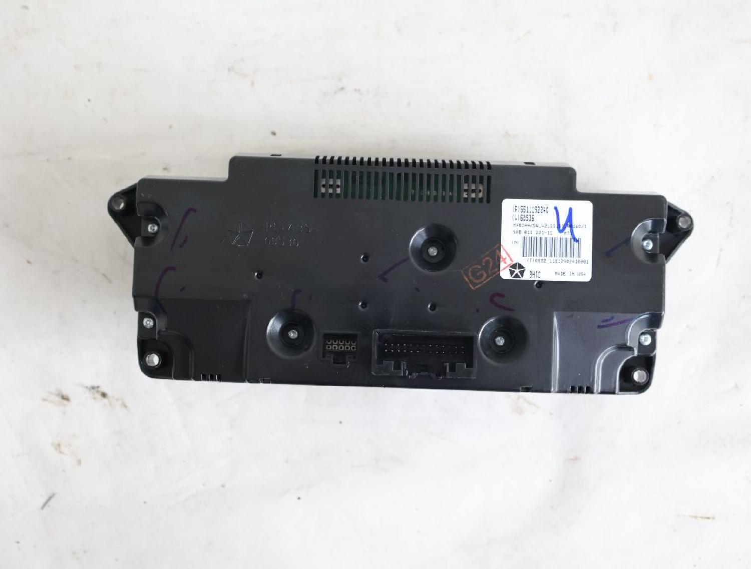 Klimabedienteil 55111922A0 Jeep GRAND CHEROKEE 4 WK