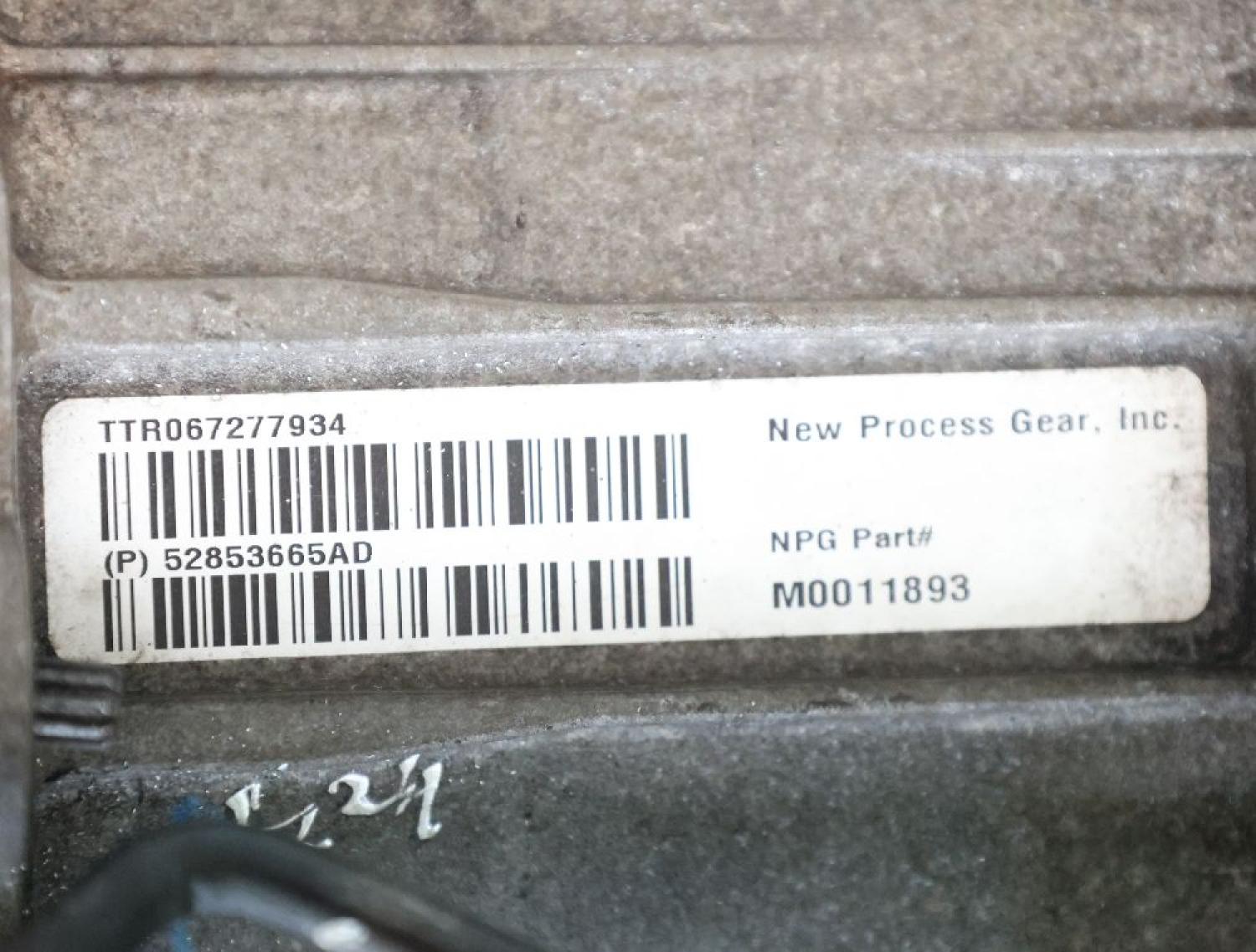 Getriebe Verteilergetriebe 52853665AD Jeep GRAND CHEROKEE 4 WK