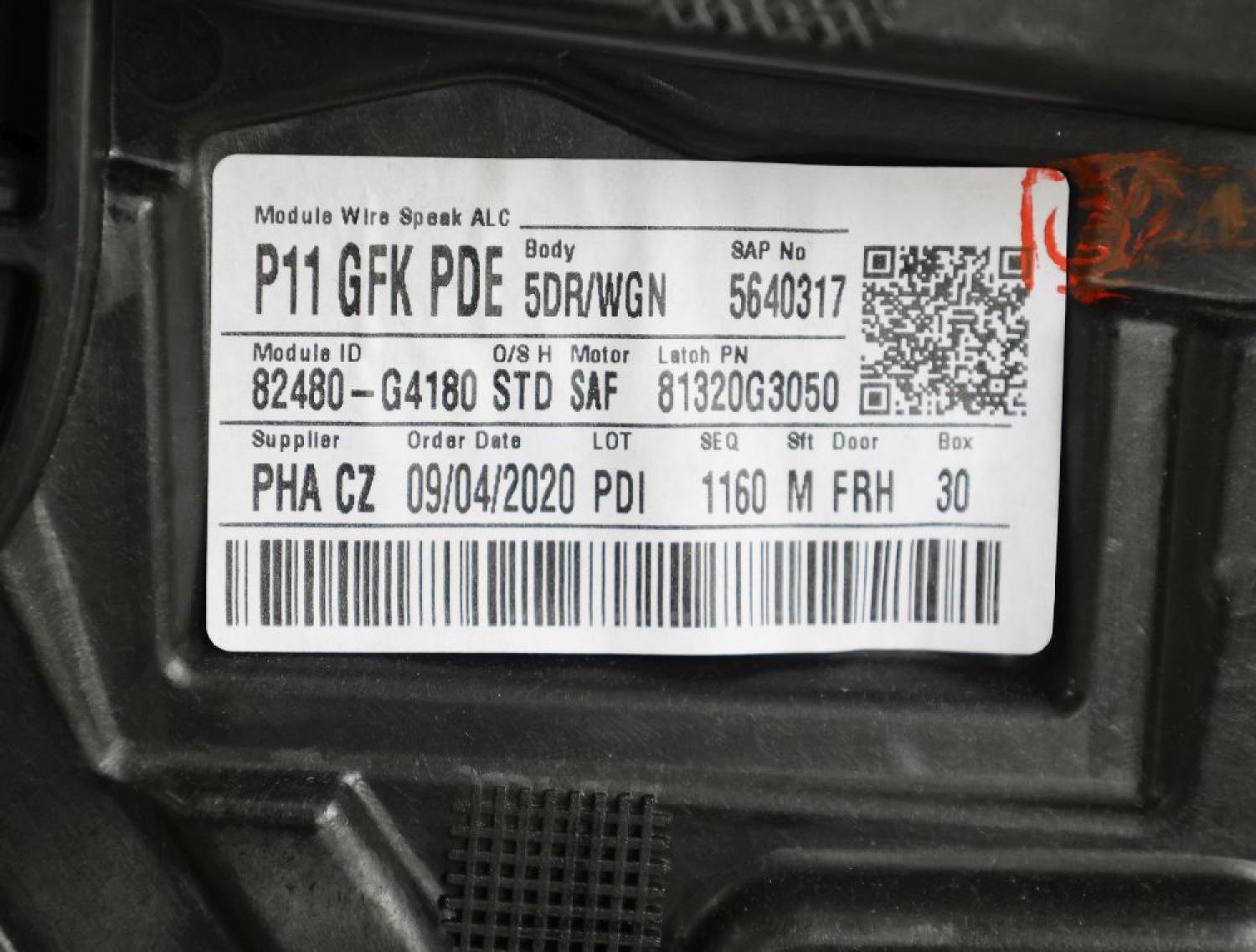 Fensterheber elektrisch vorn rechts 82480G4180 Hyundai i30 PDE