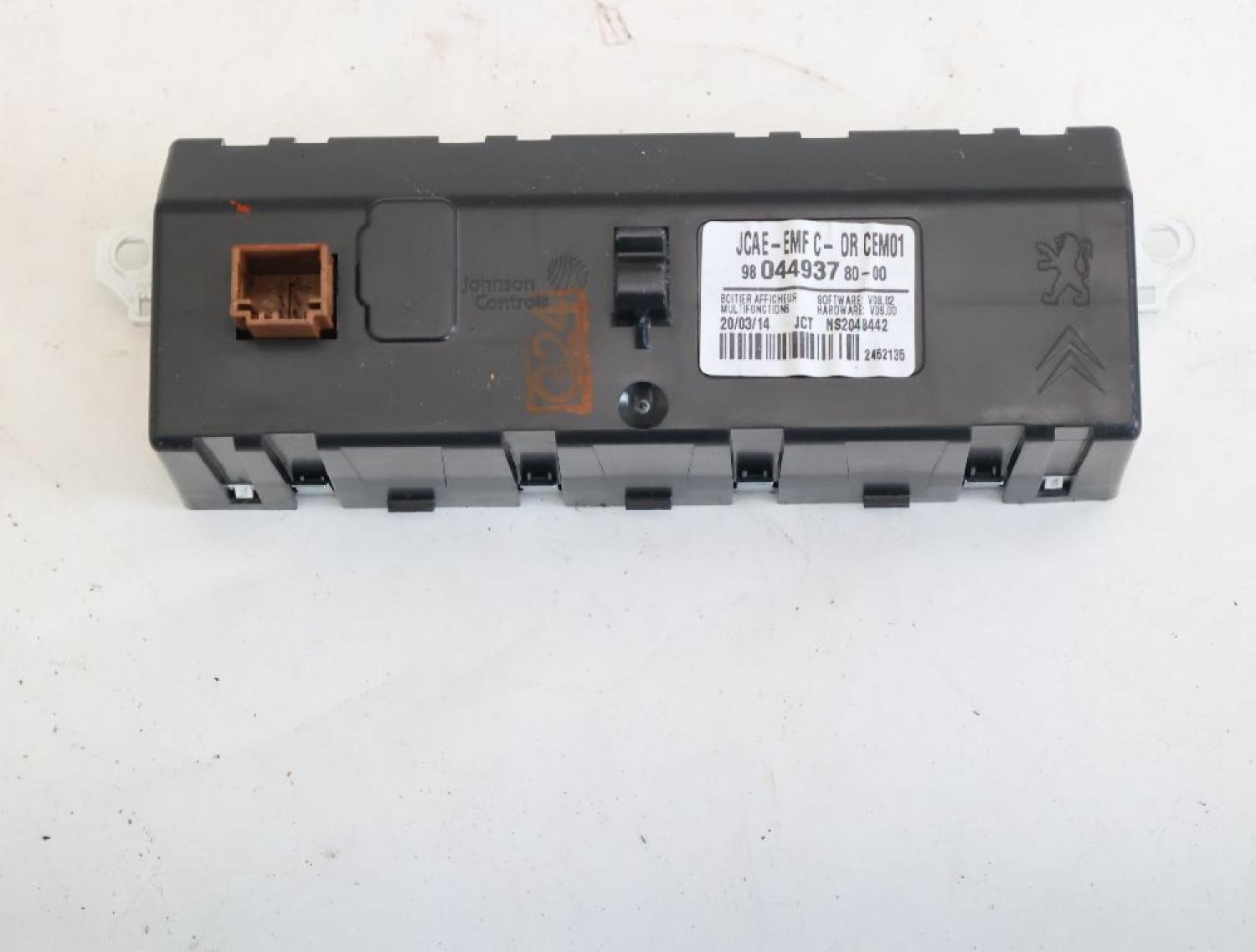 Display 9804493780 Citroen C4 2 B7