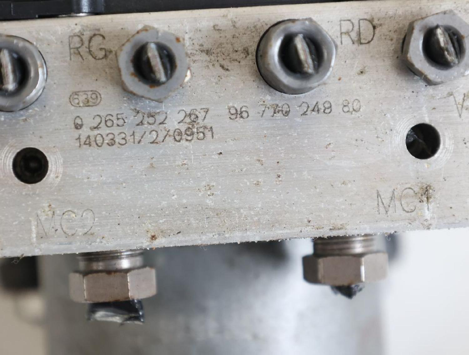 Hydraulikeinheit ABS 9808287080 Citroen C4 2 B7