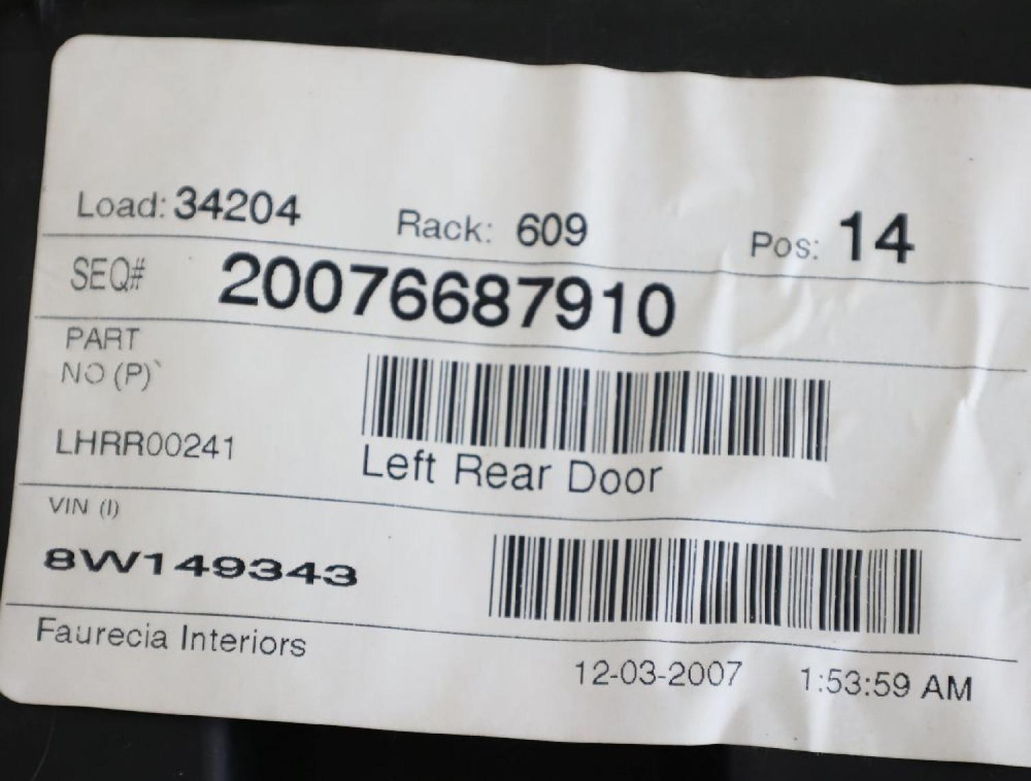 Fensterheber elektrisch hinten links 68004823AA Dodge NITRO