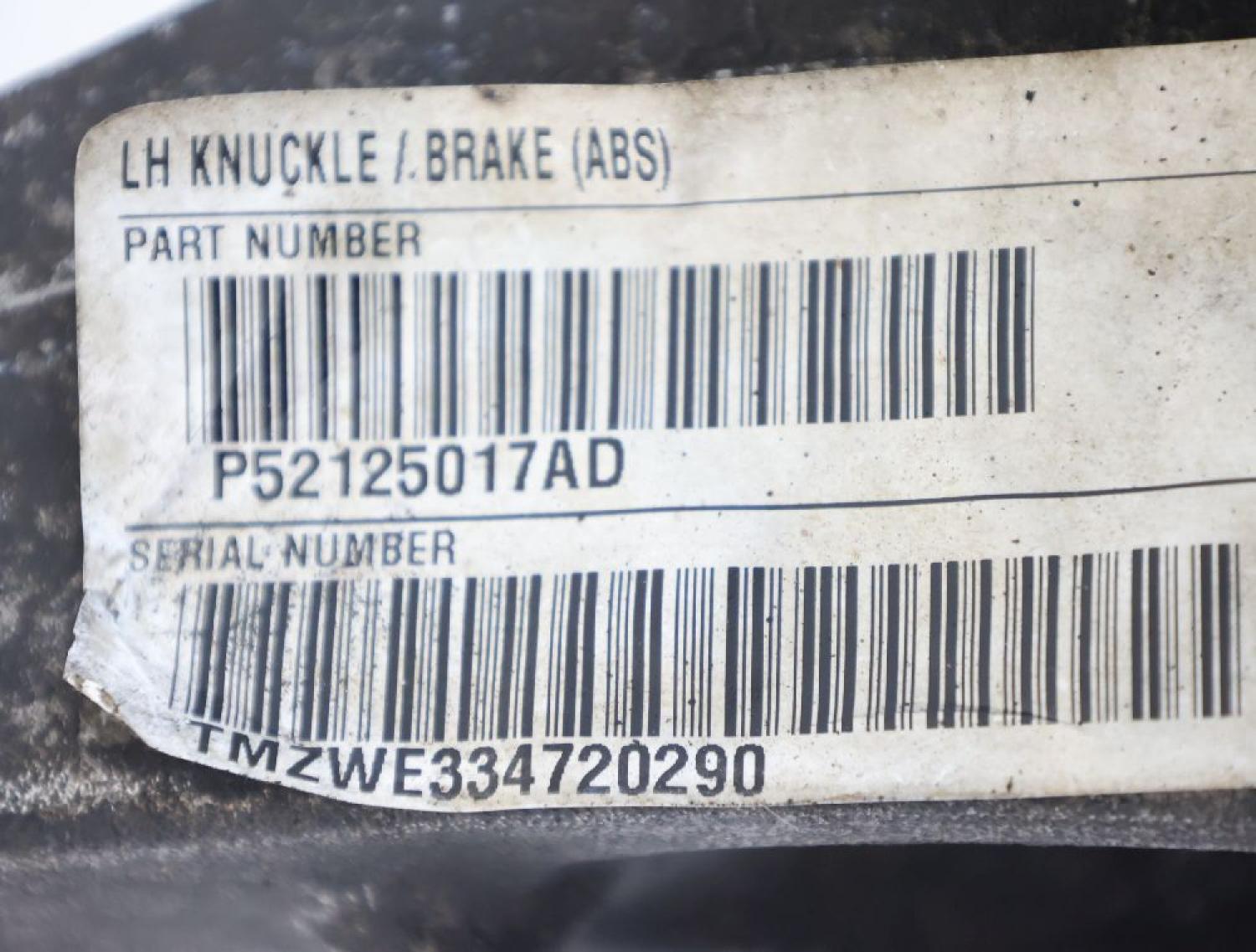 Achsschenkel vorn links 52125013AD Dodge NITRO