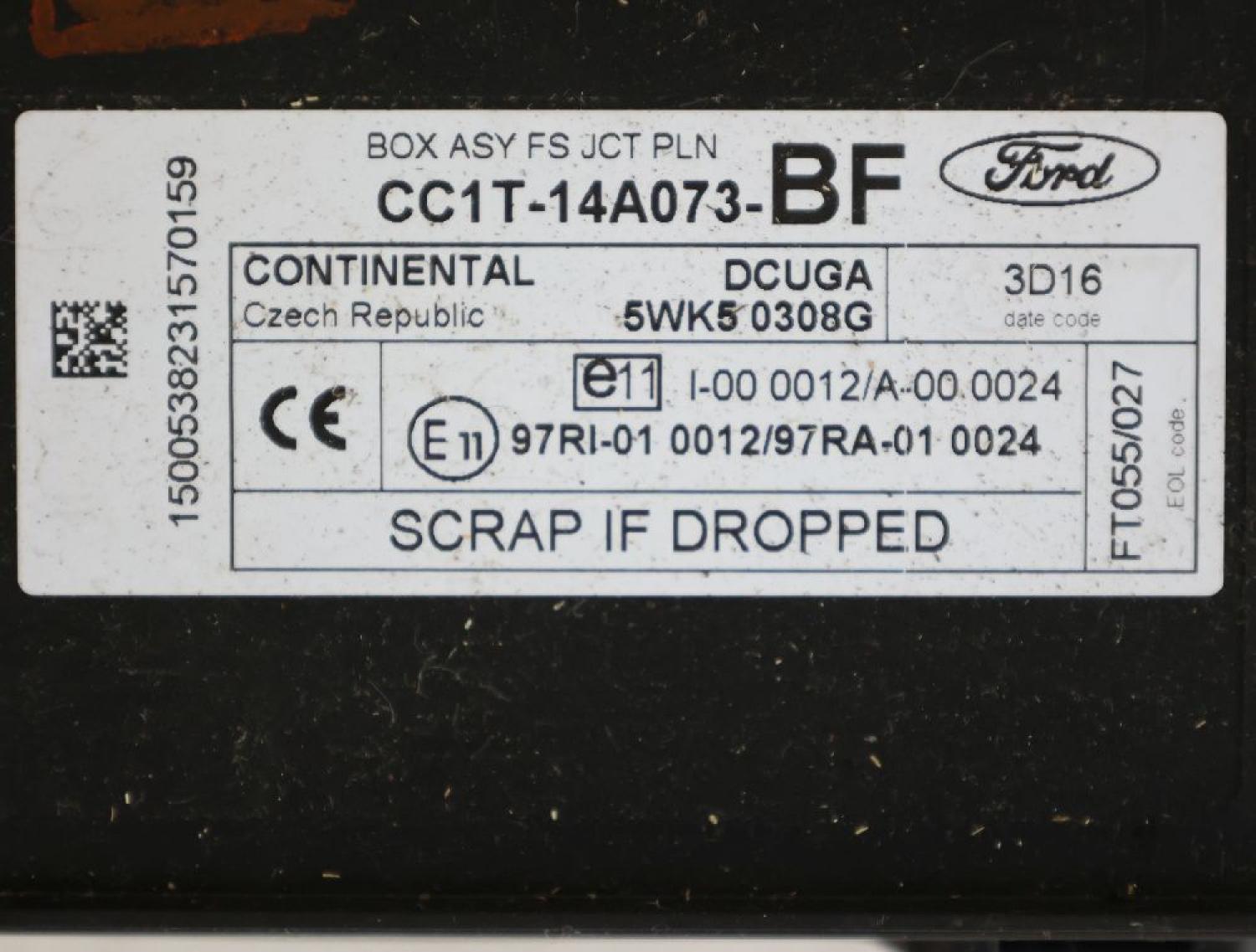 Sicherungskasten CC1T14A073BF Ford TRANSIT KASTEN FA